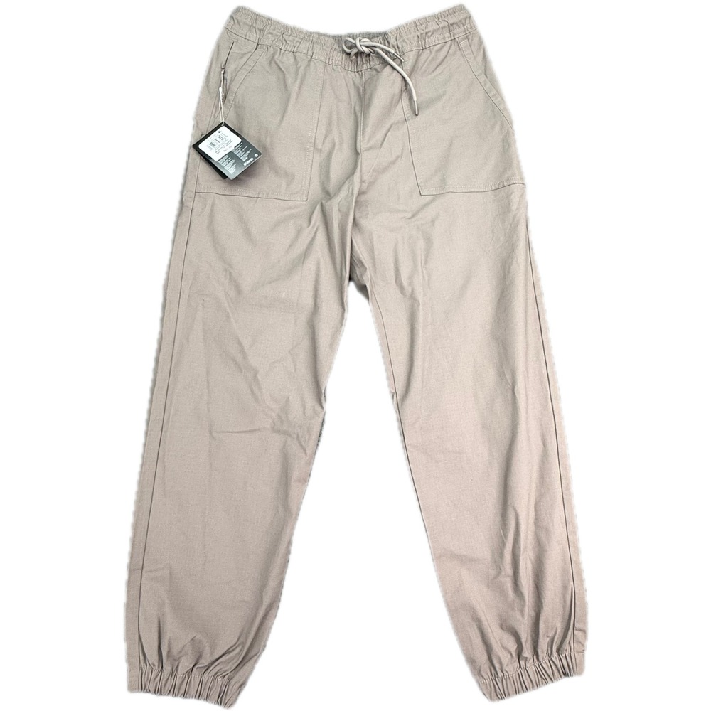 Columbia ROC Ripstop Jogger Womens M Tan Beige Rugged Outdoor Stretch AL9572-254